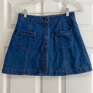 Forever 21 denim skirt